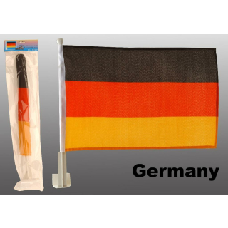 Auto-Flagge Deutschland Germany Fahne Autofahne Flaggen WM EM