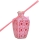 Raumduft STRAWBERRY FIELDS Flamingo - Erdbeere Crystal Diffuser Glasflasche