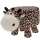 Kinderhocker JUNGLE - Plüsch Hocker - 43x28x26cm - Dekohocker Sitzhocker GIRAFFE