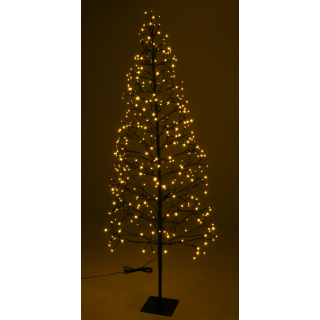 LED Baum schwarz 150cm hoch, warmweiß • Fräulein Anna