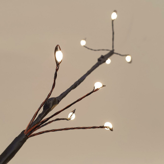 LED Baum mit Beeren - Weihnachtsbeleuchtung 480 LED 180 cm Lichte