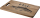 Schneidebrett aus Akazienholz mit Griff - Küchenbrett Schneidbrett 36x24x1,5cm - FISH & BEEF