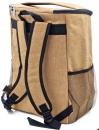 Hochwertiger Kühlrucksack 20 L - 30x19x42cm Kühl Rucksack Picknickrucksack Picknicktasche Braun