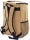 Hochwertiger Kühlrucksack 20 L - 30x19x42cm Kühl Rucksack Picknickrucksack Picknicktasche Braun