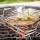 Fischgriller PESCADO - Fischhalter Gemüsehalter für Grill aus Edelstahl  27x23x6cm